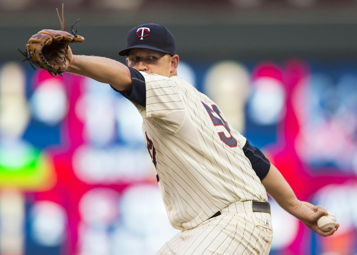 Minnesota Twins starting pitcher Tyler Duffey.