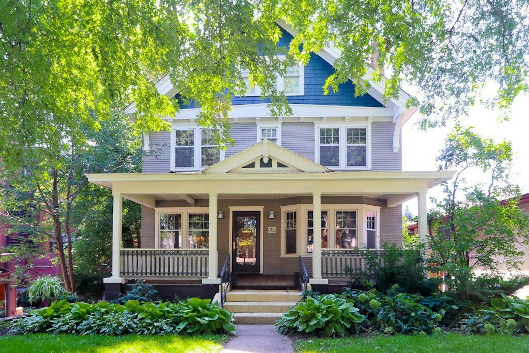This Craftsman-style house was built in 1912.