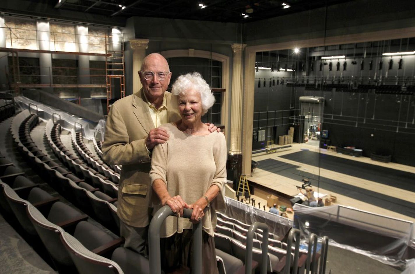 The Cowles Dance Center is getting close to being finished after 12 years of development. John and Sage Cowles played a big roll in it getting finished.