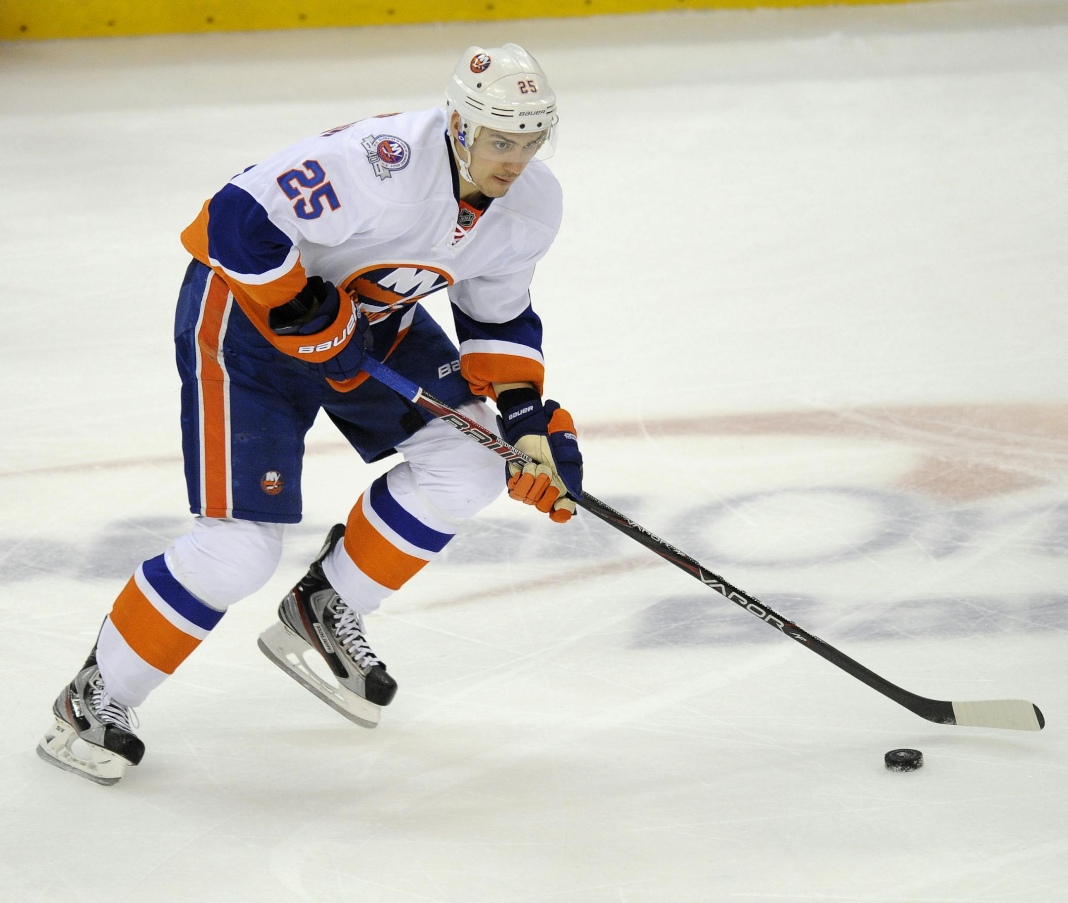 Nino Niederreiter, the No. 5 overall pick in the 2010 draft, had two goals and on assist in 64 games with the Islanders, mostly in 2011-12. But his AHL numbers — 28 goals, 22 assists last season — show his potential.