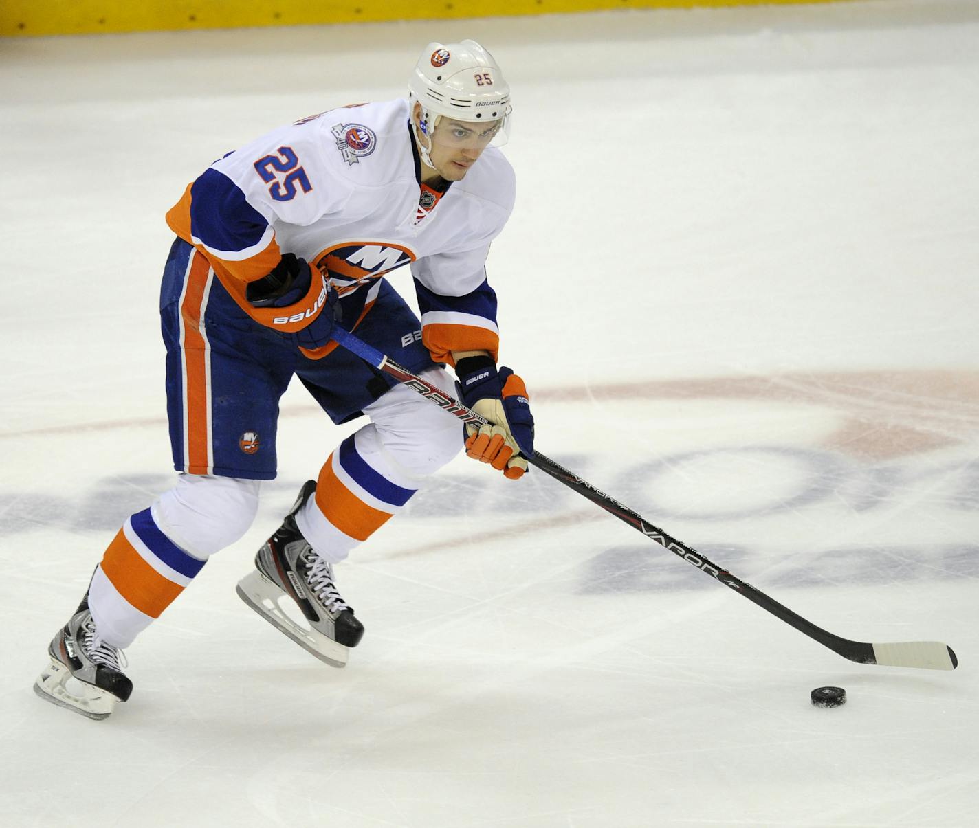 Nino Niederreiter, the No. 5 overall pick in the 2010 draft, had two goals and on assist in 64 games with the Islanders, mostly in 2011-12. But his AHL numbers &#x2014; 28 goals, 22 assists last season &#x2014; show his potential.