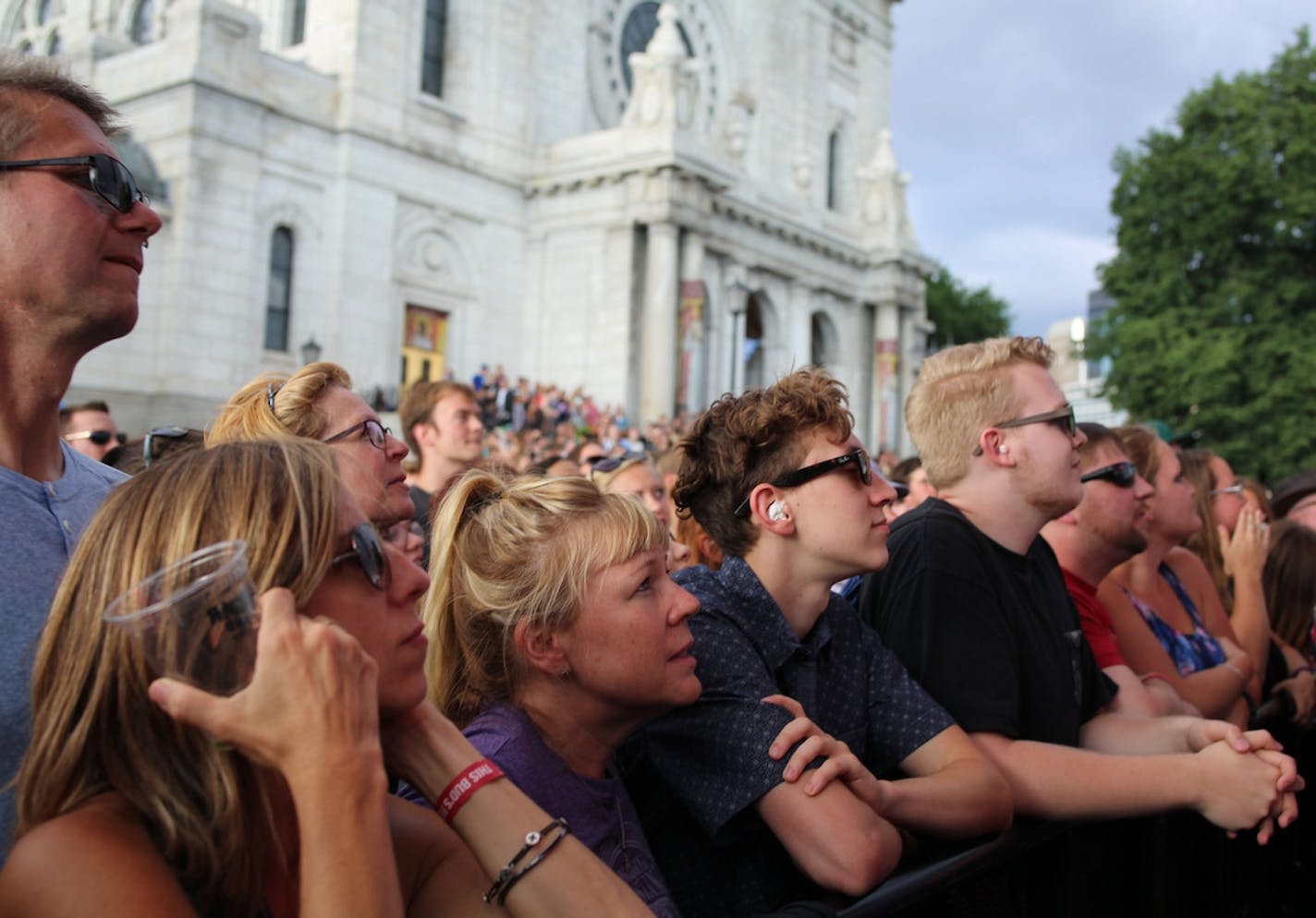 A scene from Basilica Block Party past