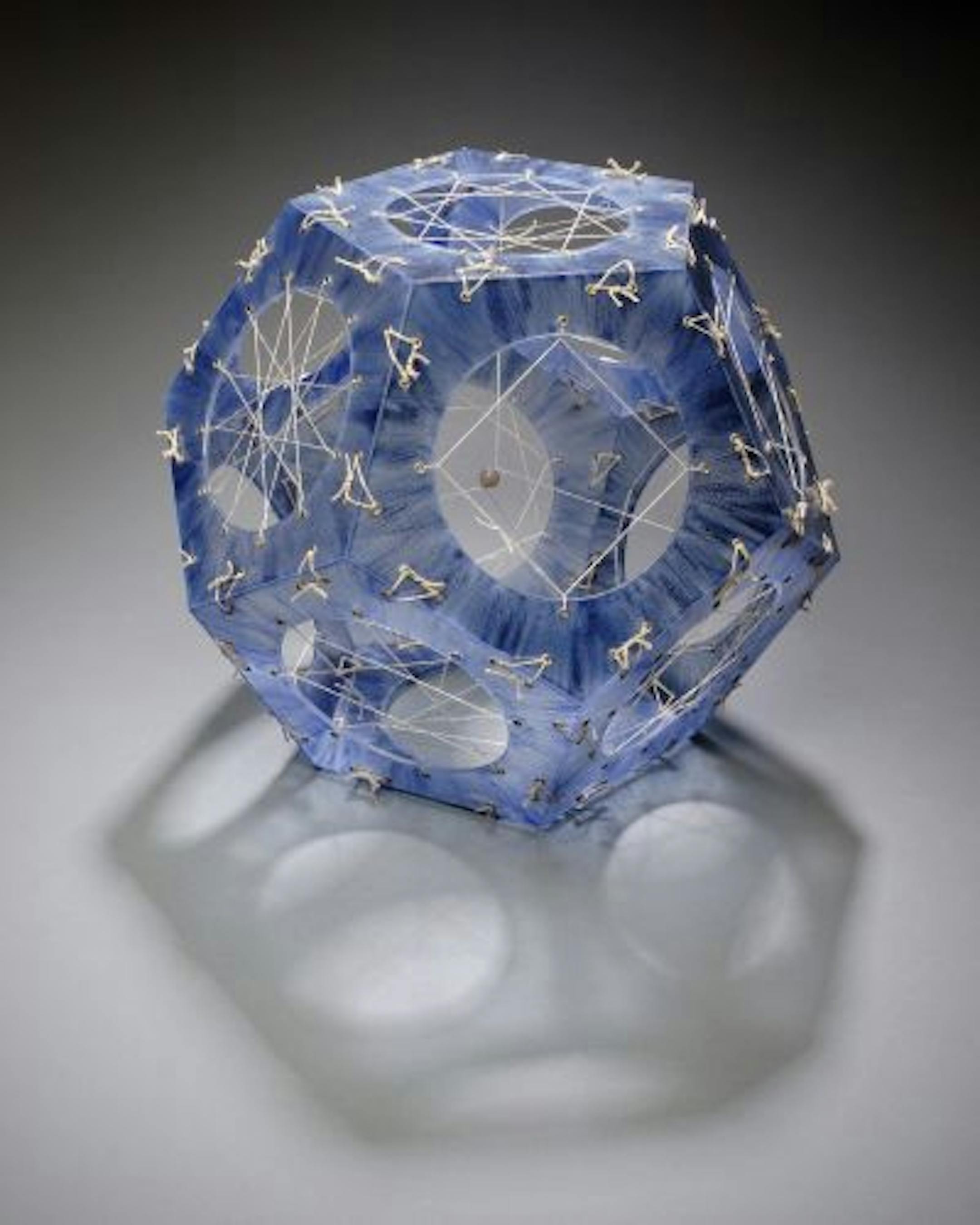 Mormon sculptor Andrew Kosorok is creating 99 glass sculptures to represent Islam's 99 names for God, including this one, "Humbler."