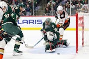 Wild goaltender Marc-Andre Fleury (29) only had to make 16 saves in a shutout of the Ducks on Thursday at Xcel Energy Center. Minnesota will look to k