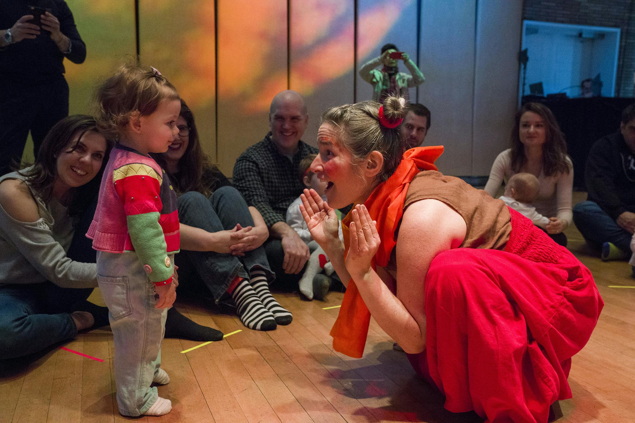 "Nooma" performed at Carnegie Hall. Minnesota Opera will stage an opera for babies: "Nooma,"geared specifically toward children ages 0-2, uses parachutes to create an intimate world. The work premiered at Carnegie Hall a month ago. Minnesota Opera, which co-commissioned the work with Carnegie and the San Francisco Opera, will present five performances May 30–June 1.