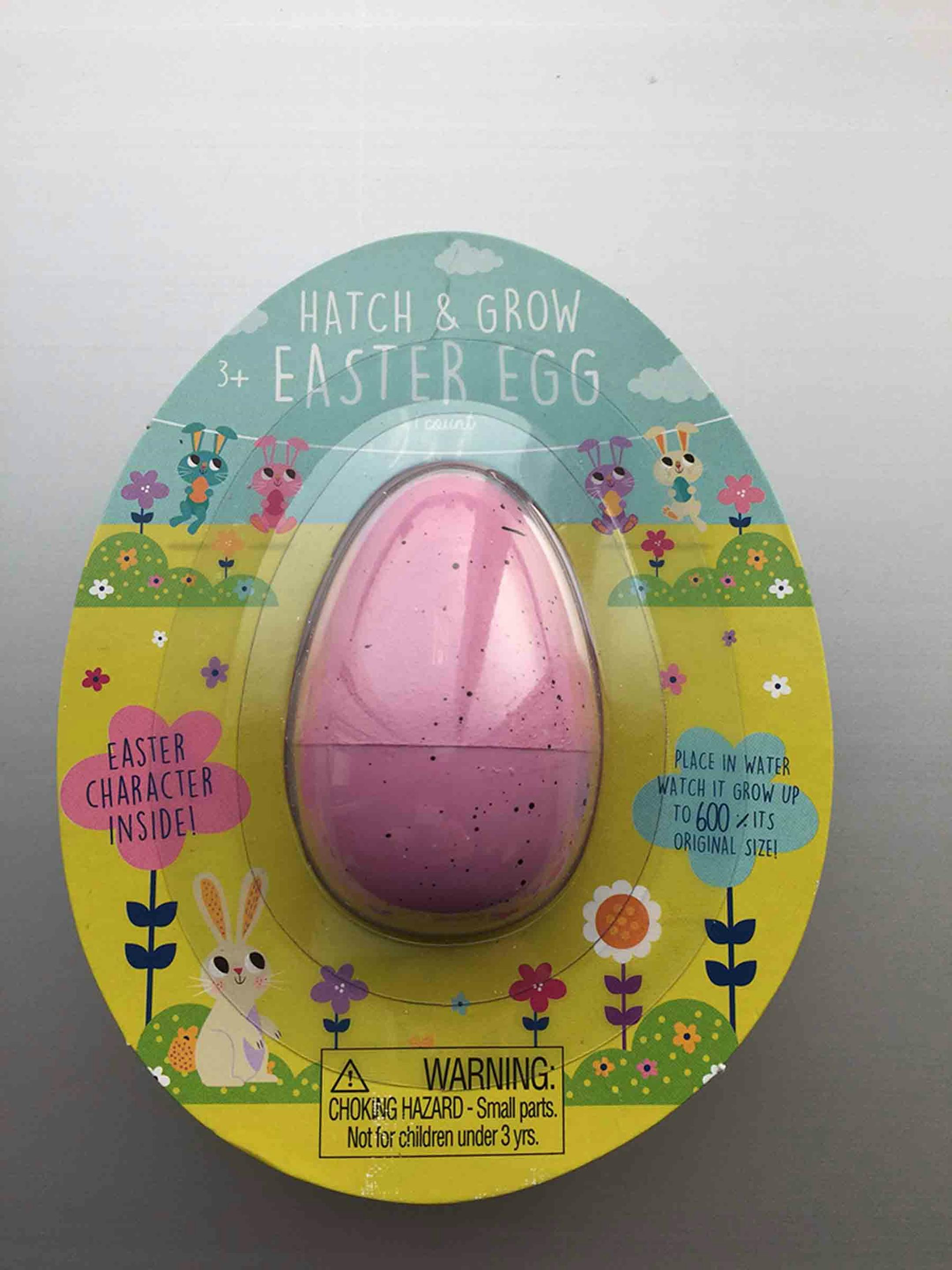 The Hatch & Grow Easter Egg was one of three kinds of water-absorbing toys recalled Thursday by Target Corp.