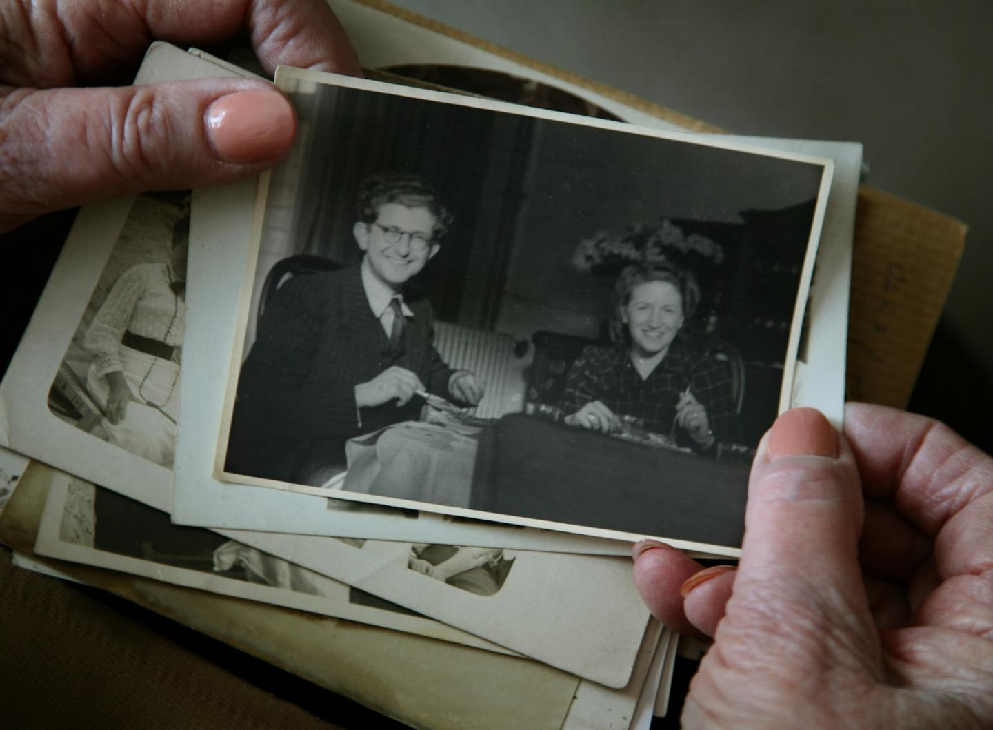 De Wilde and her husband Lo Meyer just before they fled to Switzerland and were arrested. De Wilde was sterilized and her husband died at the camp.