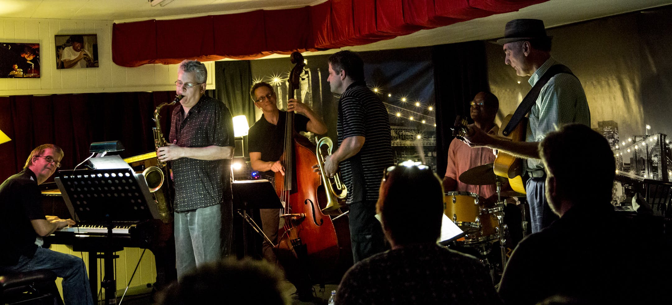 Illicit Sextet played at Jazz Central in Minneapolis.