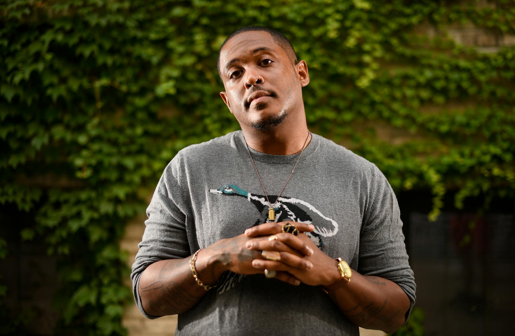 Danez Smith was photographed behind The Boiler Room Coffee Shop in Minneapolis Wednesday. ] AARON LAVINSKY ï aaron.lavinsky@startribune.com Danez Smith is a young (28-year-old) black queer poet who has already achieved fame and prominence. His second collection is out in September from the very prestigious Graywolf Press; he's won national awards as a poet and spoken-word poet, he's performed all over the world, and he has been on the Colbert Show. He was born in St. Paul and now lives in M