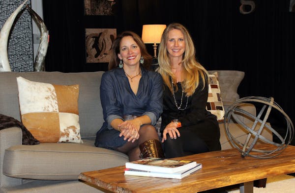 Stacy Sternberg and Jacquelyn Carter of Renewing Spaces designed the backstage space for Brooks and Yearwood with a rustic chic vibe.