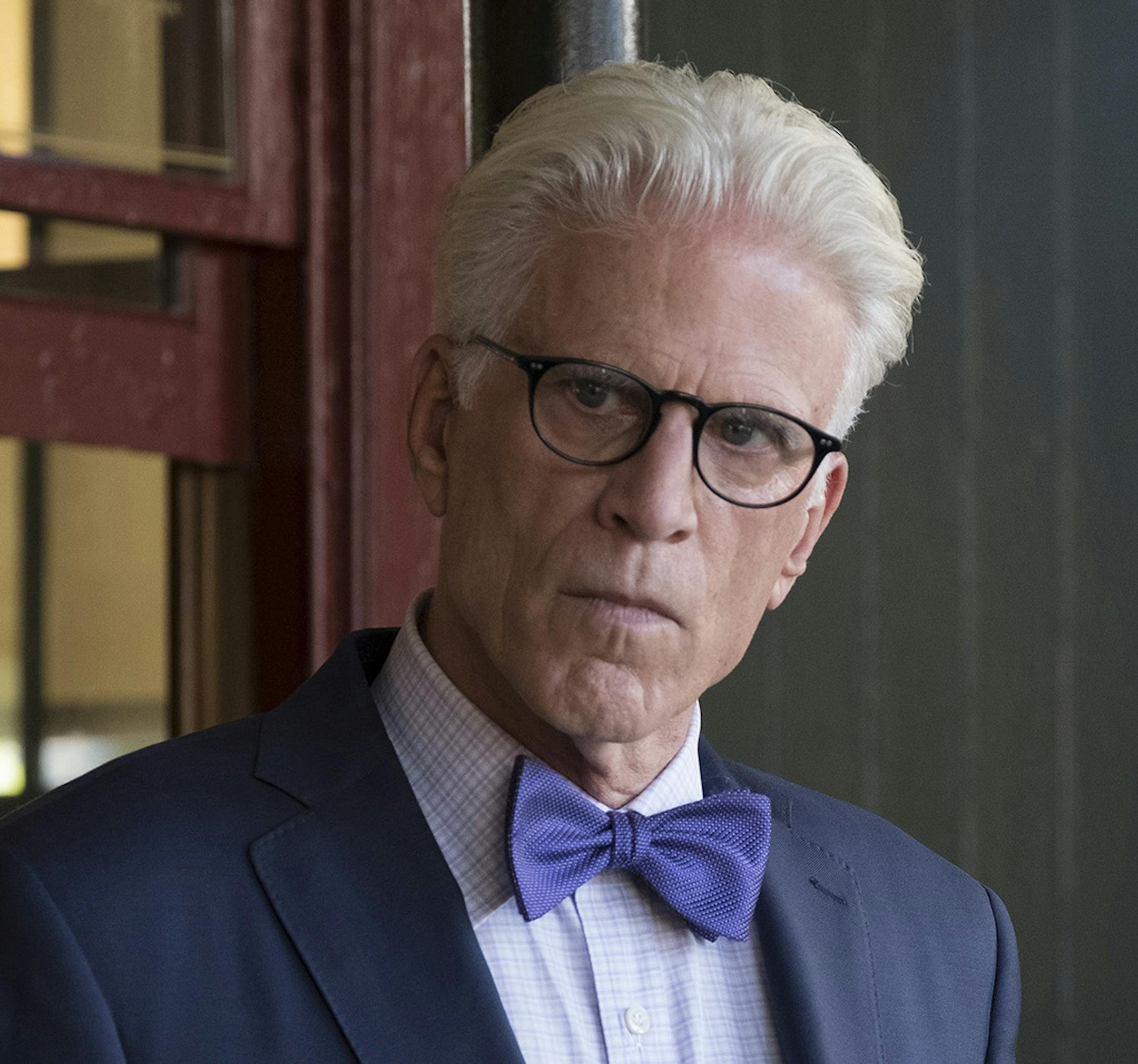 THE GOOD PLACE -- "Leap Into Faith" Episode 209 -- Pictured: (l-r) Ted Danson as Michael, Marc Evan Jackson as Shawn -- (Photo by: Colleen Hayes/NBC) ORG XMIT: Season:2