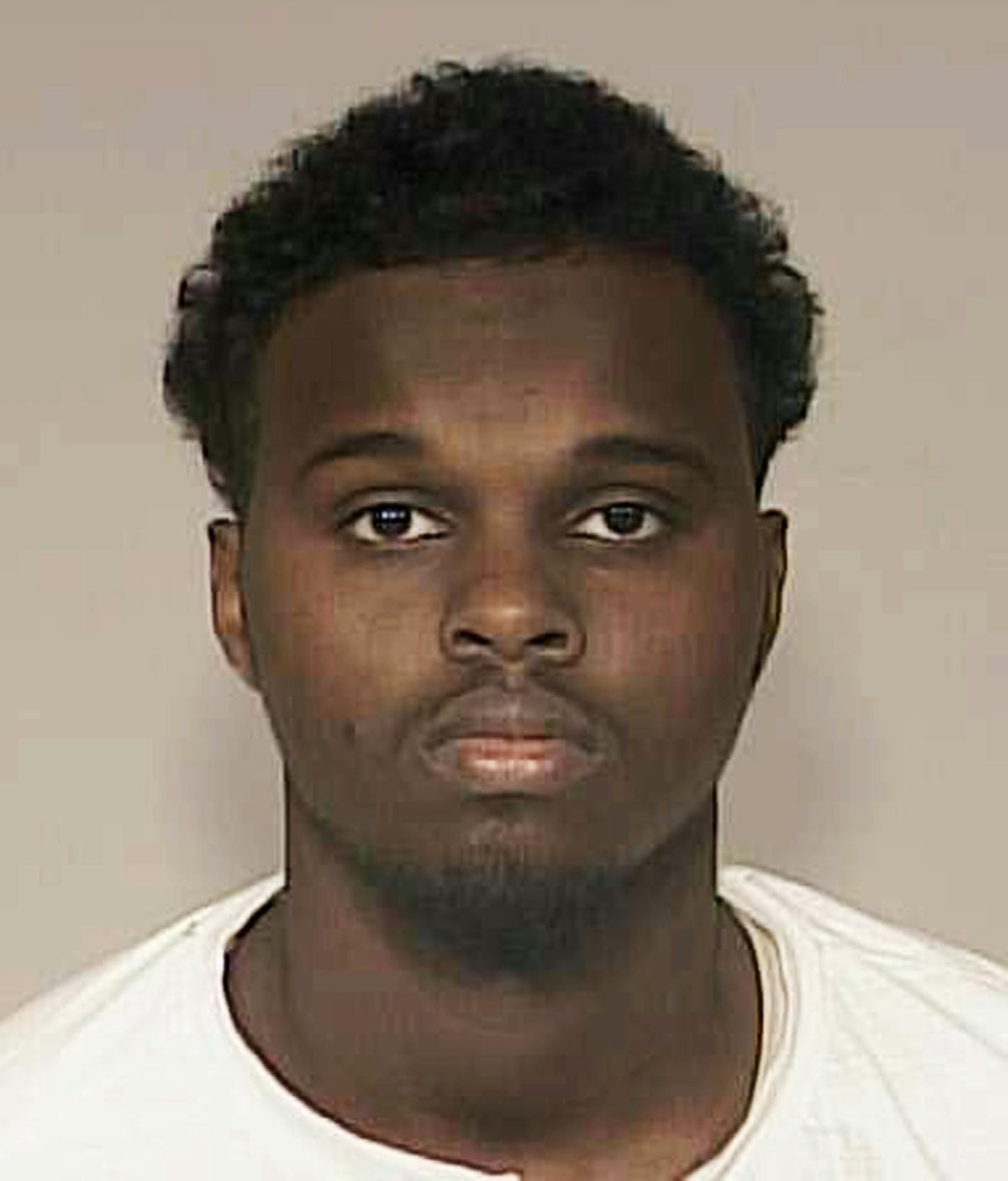 FILE - In this December, 2015 photo provided by the Anoka County Sheriff's Office in Andover, Minn., shows Abdirizak Mohamed Warsame, of Eagan, Minn. Warsame is one of nine men convicted of plotting to join the Islamic State group in Syria. All are expected to receive various sentences during separate hearings on Monday, Tuesday and Wednesday, Nov. 14-16, 2016. (Anoka County Sheriff's Office via AP, File)