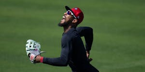 Byron Buxton has looked perfectly natural flying around center field again for the Twins during spring training.