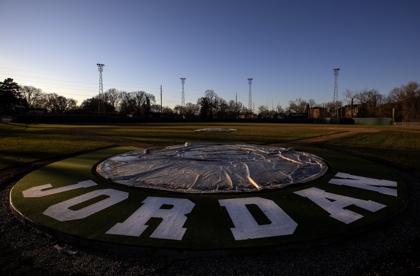 The Jordan Baseball Park also known as the "Mini Met" in Jordan, Minn. ] CARLOS GONZALEZ &#x2022; cgonzalez@startribune.com &#x2013; Minneapolis, St. Paul, MN &#x2013; March, 2020, No Sports in the time of COVID-19, coronavirus