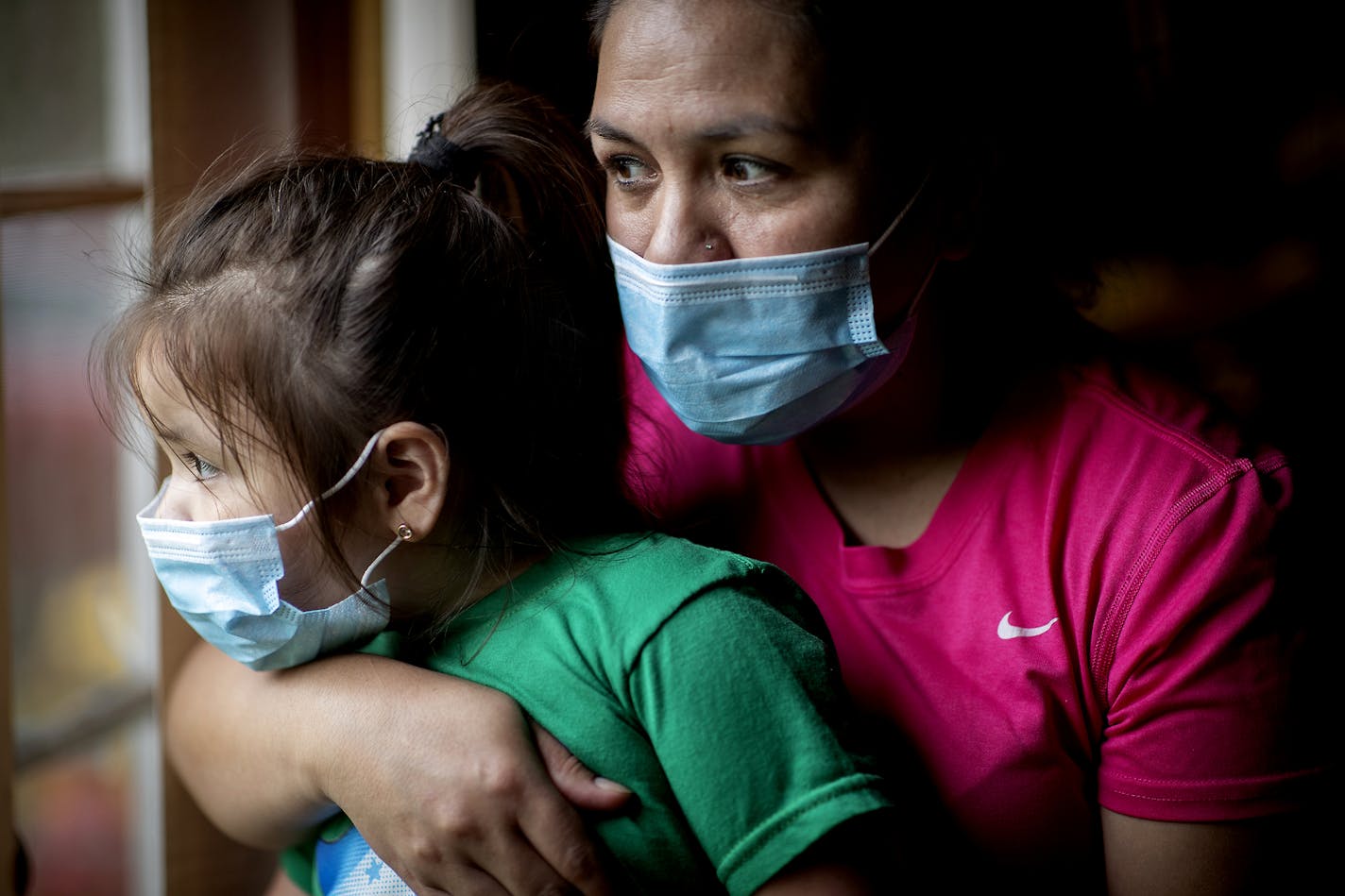 Mejia, who was infected with COVID-19 along with all her family members, talked about being tired from having to work double shifts to cover a shortage of employees due to COVID, at the Jennie-O plant, Monday, May 25, 2020 in Willmar, MN. ] ELIZABETH FLORES • liz.flores@startribune.com