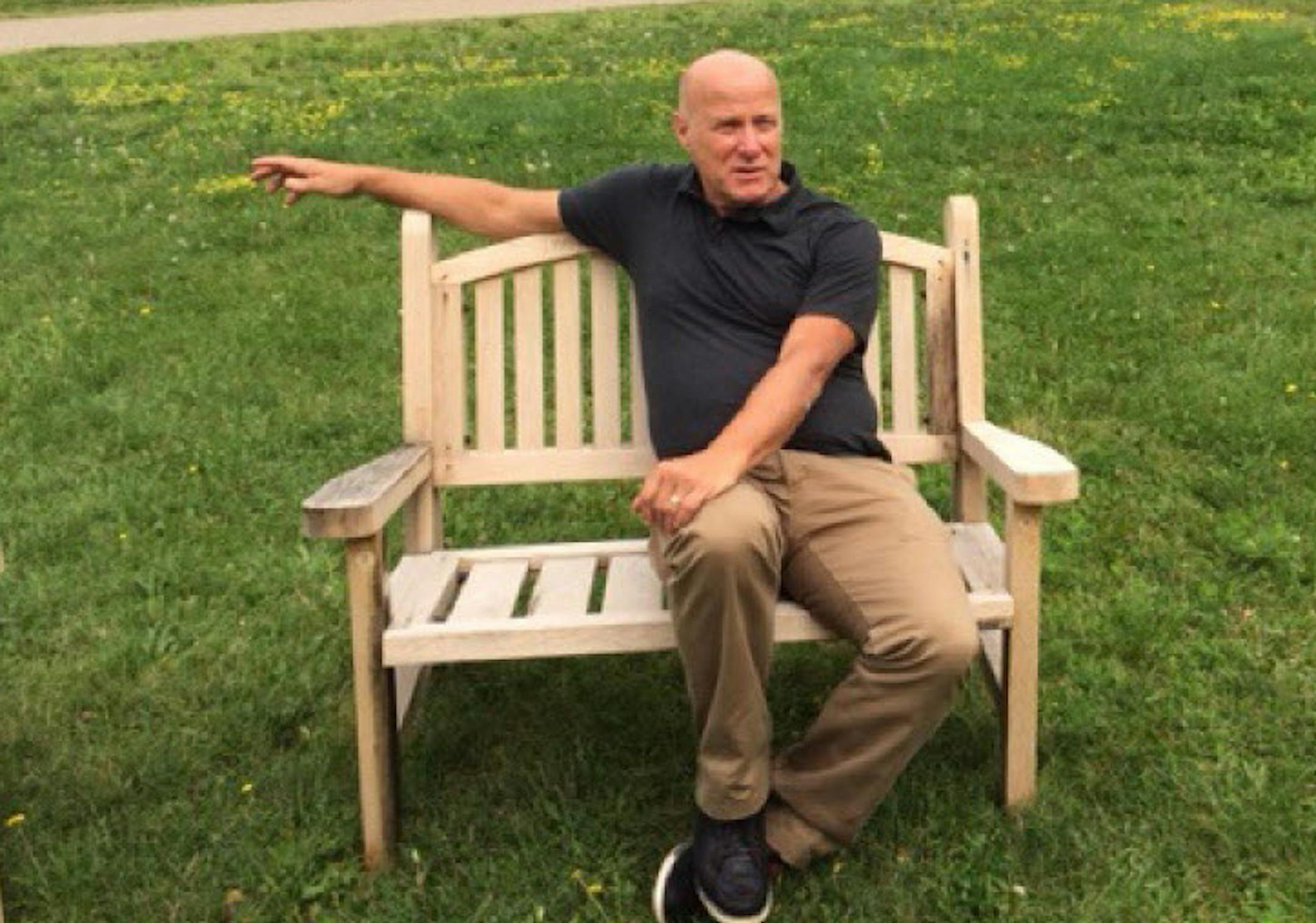 Retired General Mills executive Mark Addicks is raising money to add more chairs to the Good Chair Project.