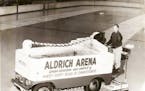 Ramsey County's very first Zamboni, mothballed three decades ago with a leaky tank, is being restored with plans is to make it a fully functional ice 