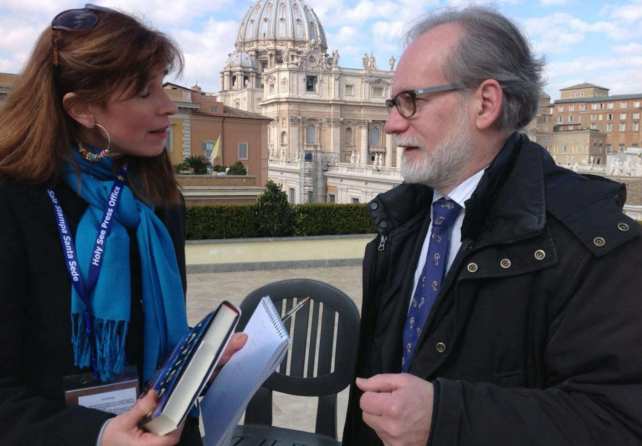 John Thavis, a Minnesota native and Vatican expert, talked with a news reporter in Rome about the resignation of Pope Benedict.