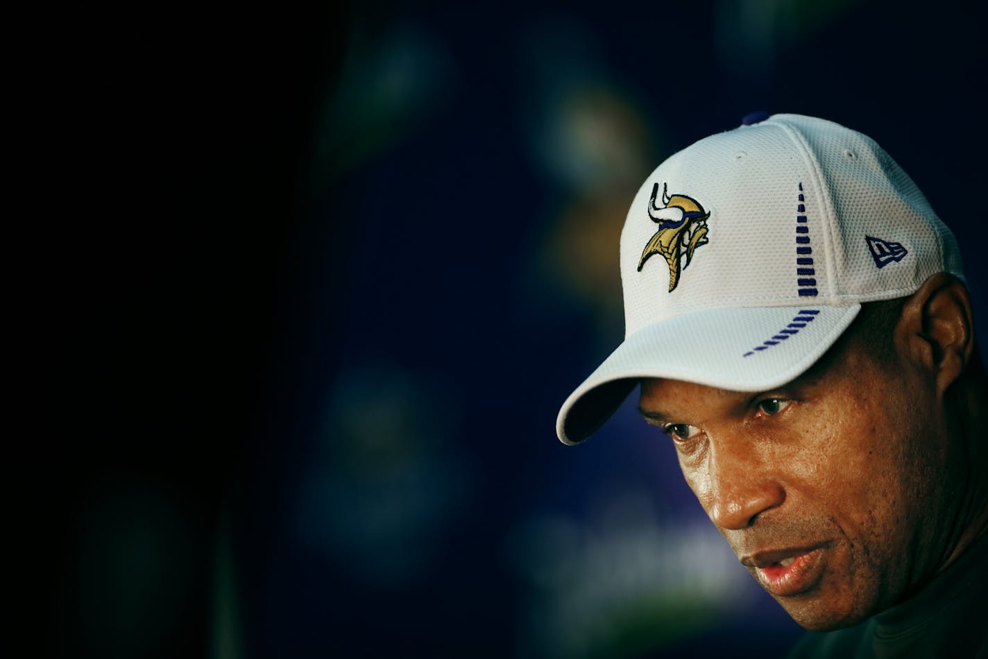 Minnesota Vikings head coach Leslie Frazier spoke with media Jan. 1