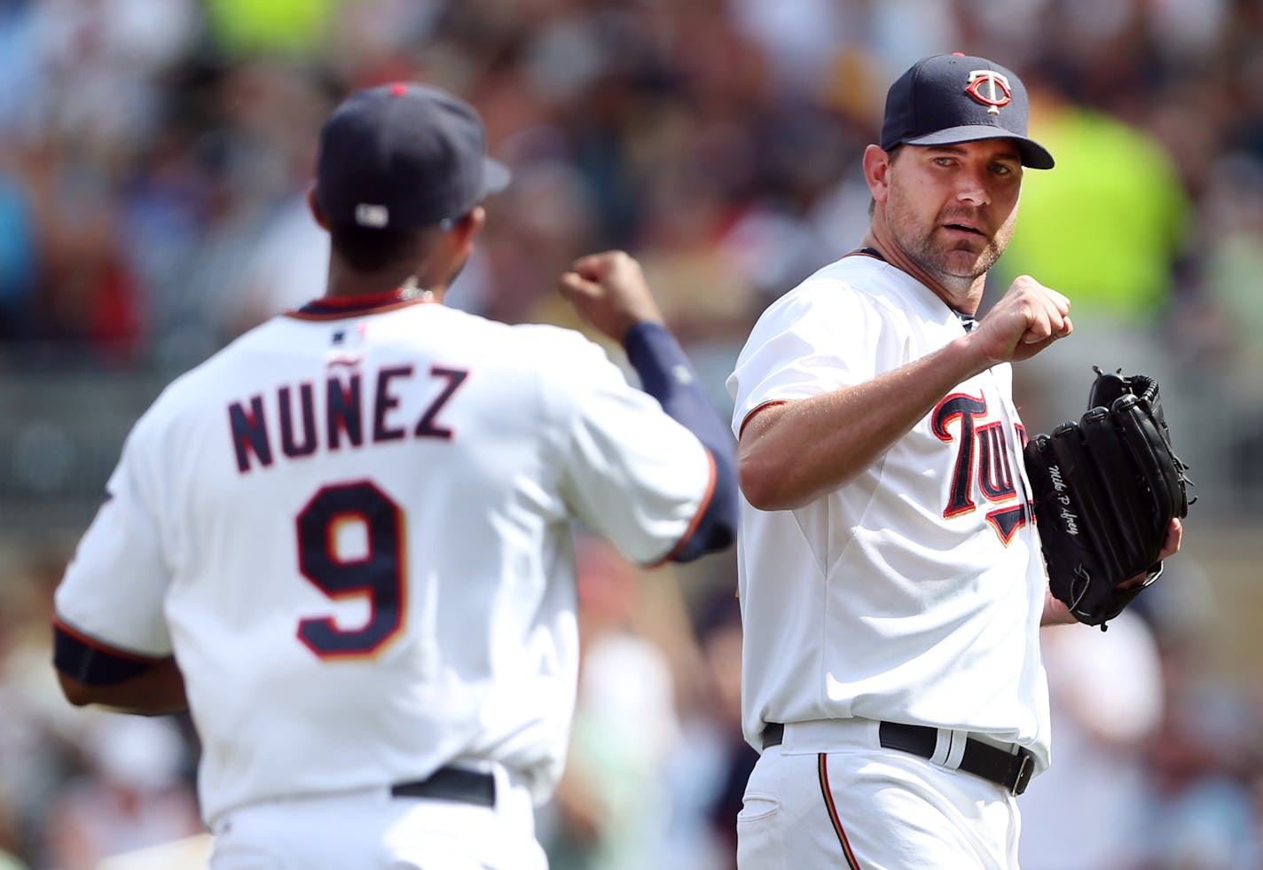 at Target Field Sunday June 7, 2015 in Minneapolis, MN.] The Twins beat the Milwaukee Brewers 2-0 . Jerry Holt/ Jerry.Holt@Startribune.com