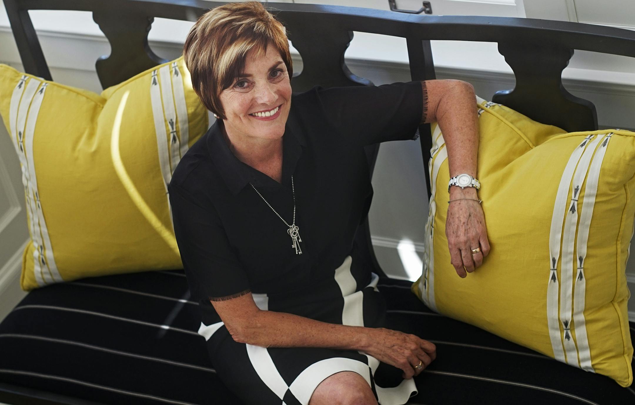 Martha O'Hara gave a tour of her home which underwent a $300,000+ remodel including new rear entryway and kitchen.
