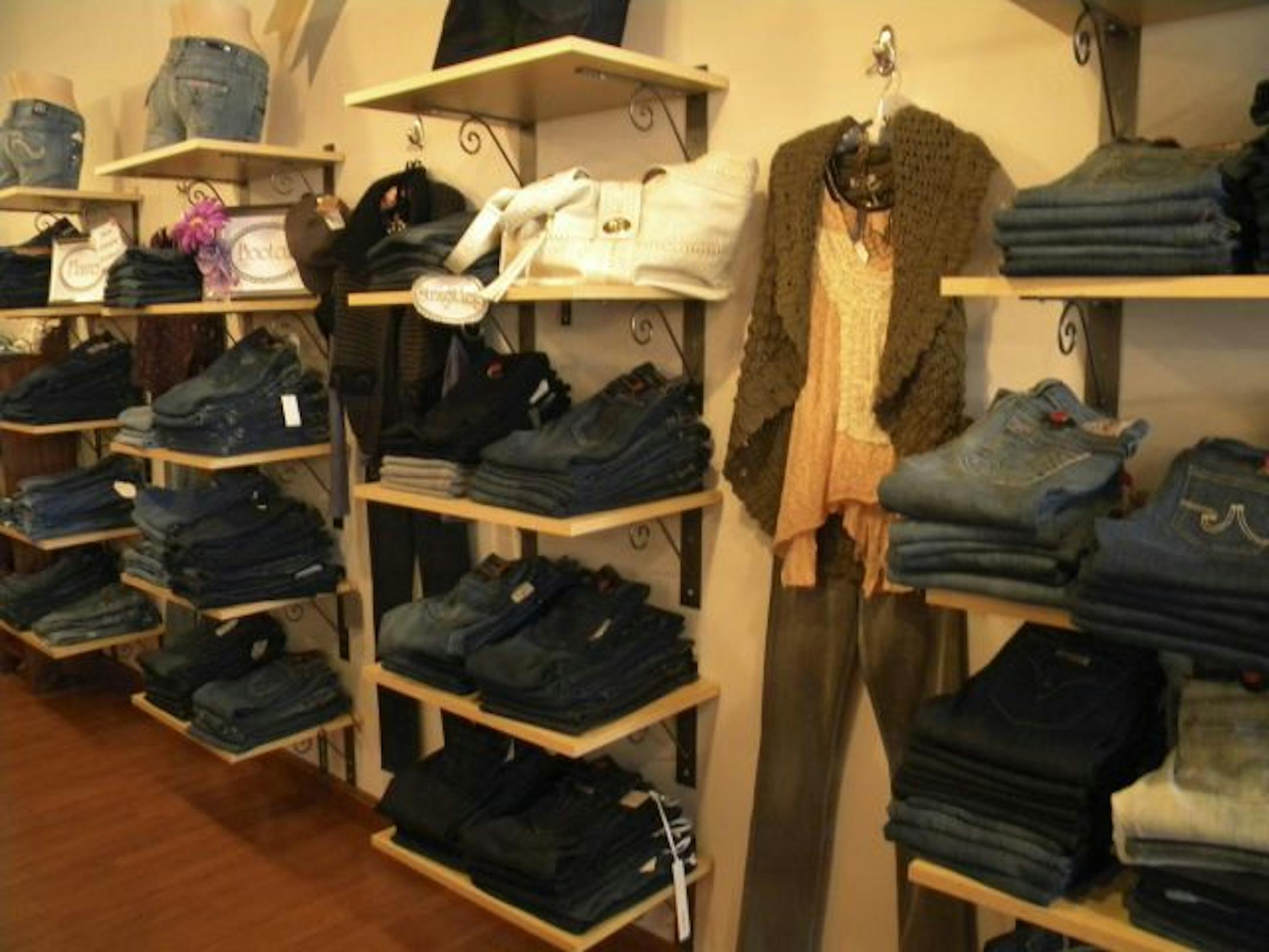 Jeans at Elodie are on sale.