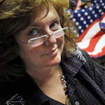 ''We're not a GOP dog and pony show,'' Tea Party activist Toni Backdahl says.