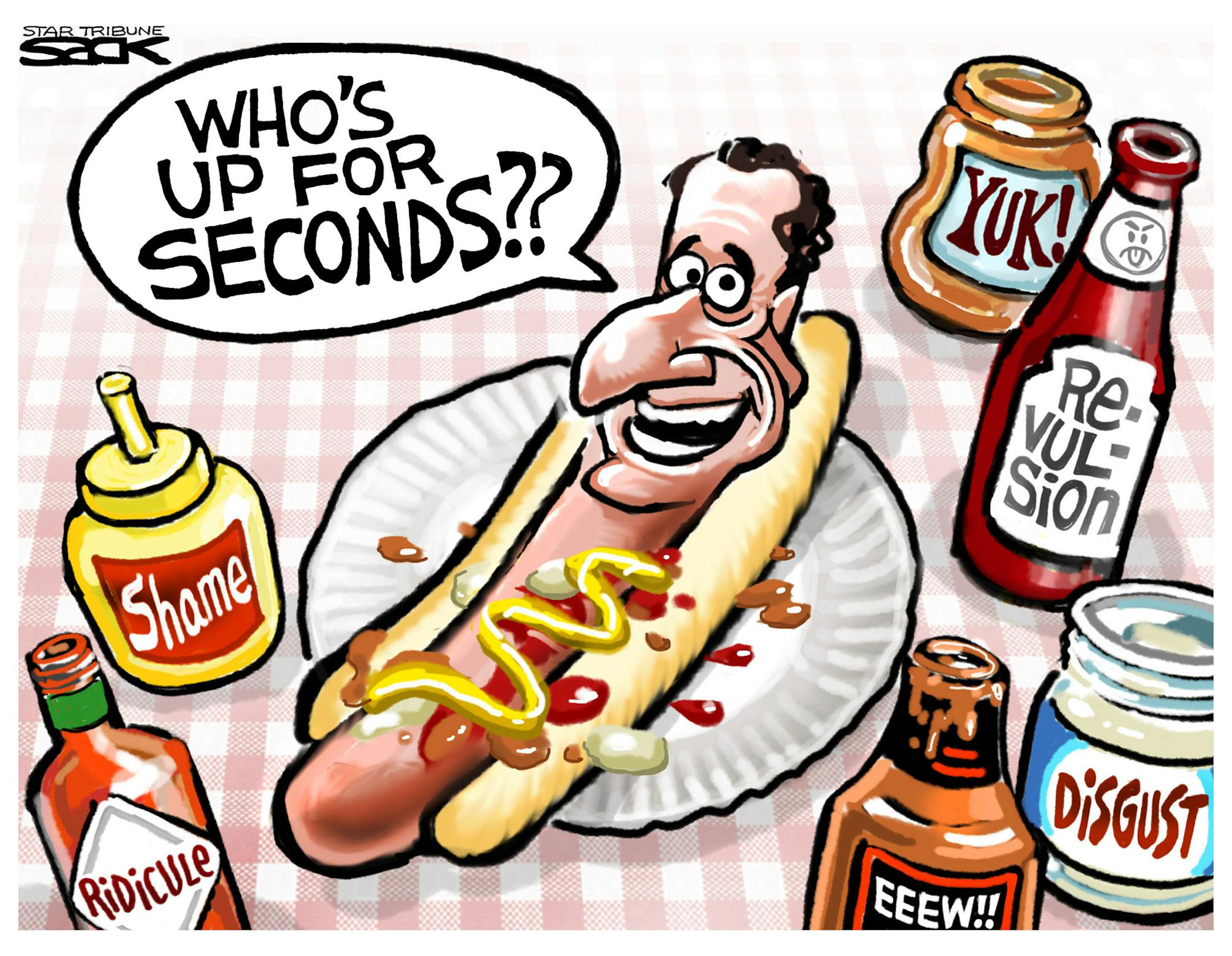 Steve Sack cartoon for July 26, 2013.