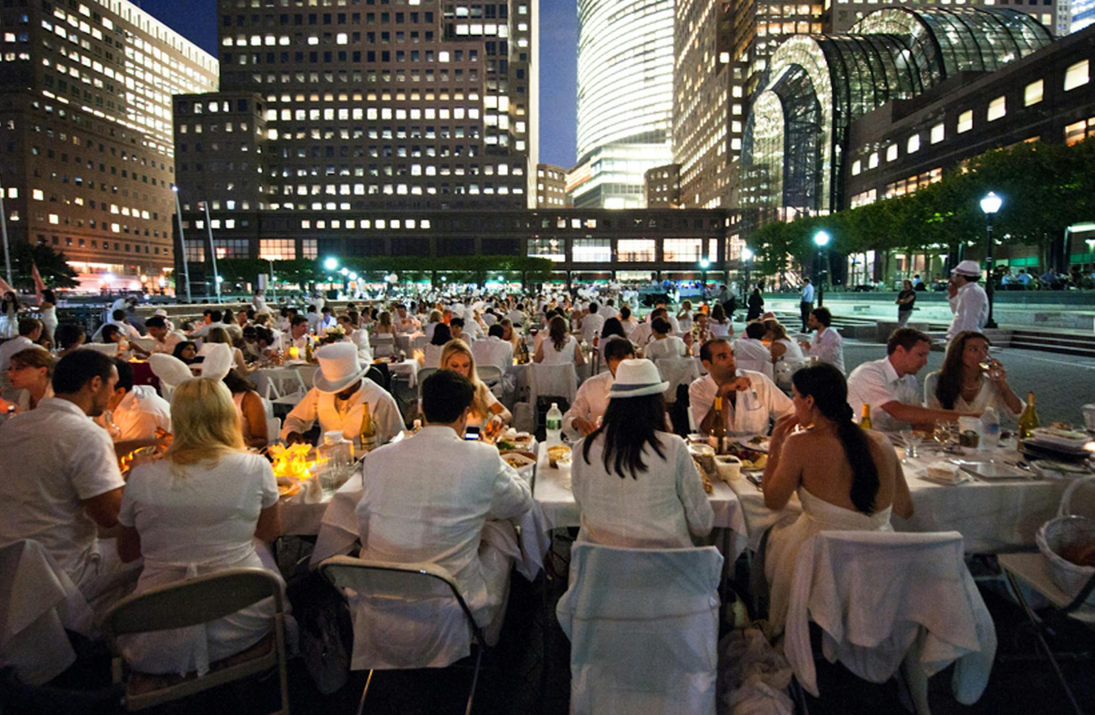 Diner en Blanc -- New York. Provided photo