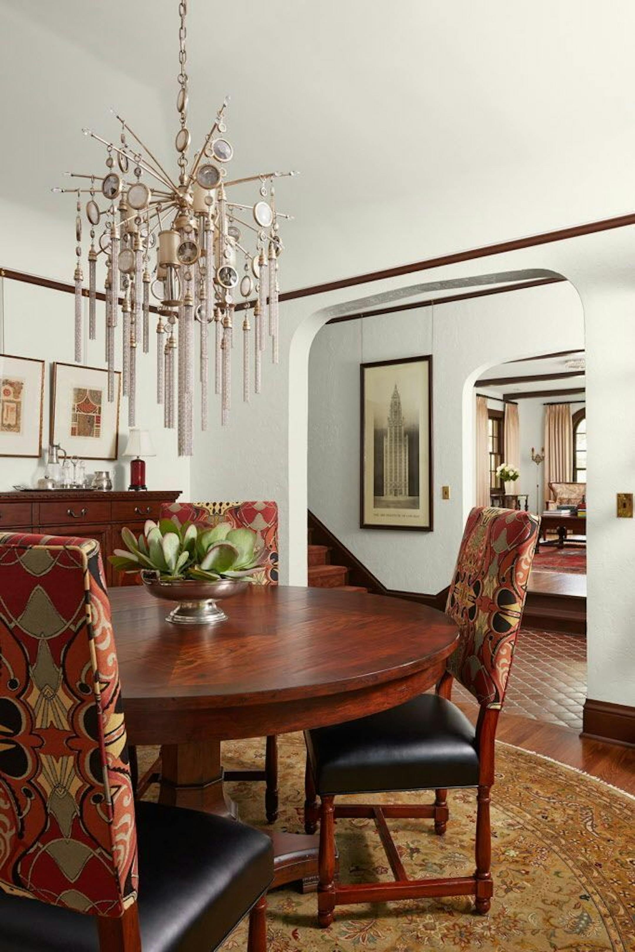 The dining room