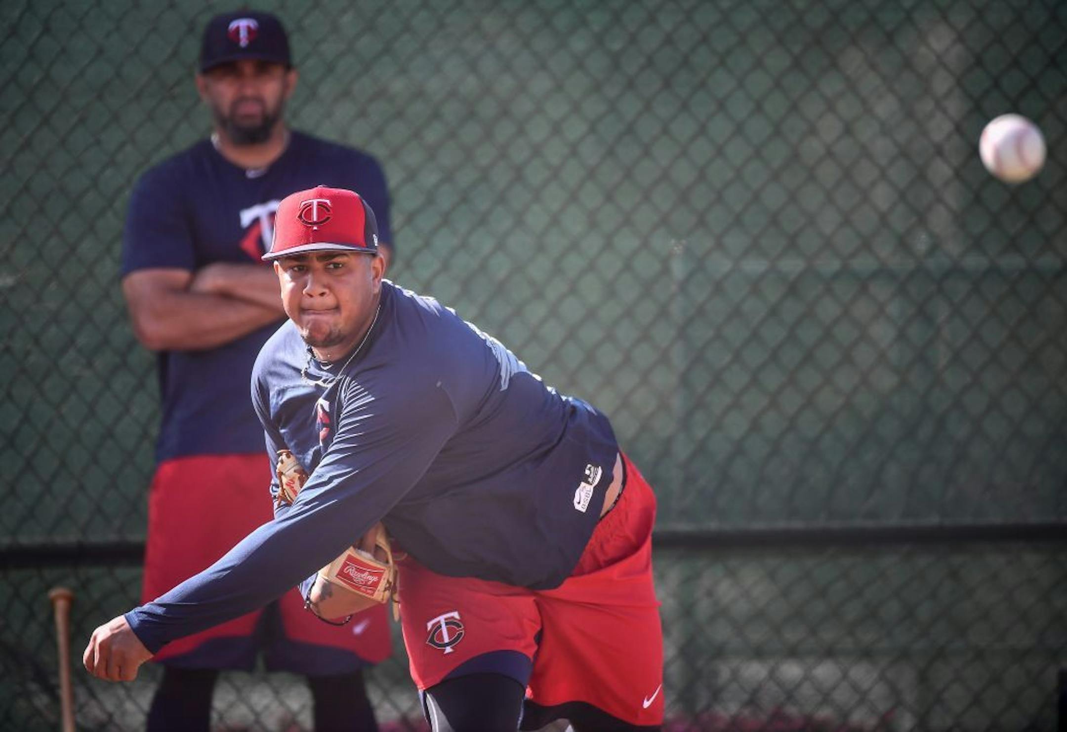 Twins pitcher Adalberto Mejia.