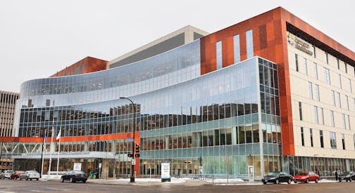 Hennepin Healthcare Clinic and Specialty Center,l 8th Street between Park Av and Chicago Av.