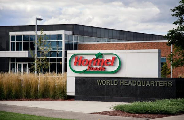 Hormel headquarters in Austin, Minn. (Glen Stubbe/Minneapolis Star Tribune/TNS) ORG XMIT: 1500059