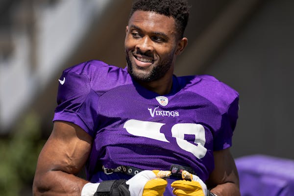 Vikings defensive end Danielle Hunter has found that the new scheme of defensive coordinator Brian Flores takes the most advantage of his skills.
