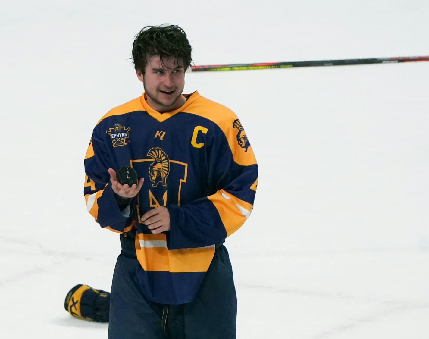 Mahtomedi forward Colin Hagstrom