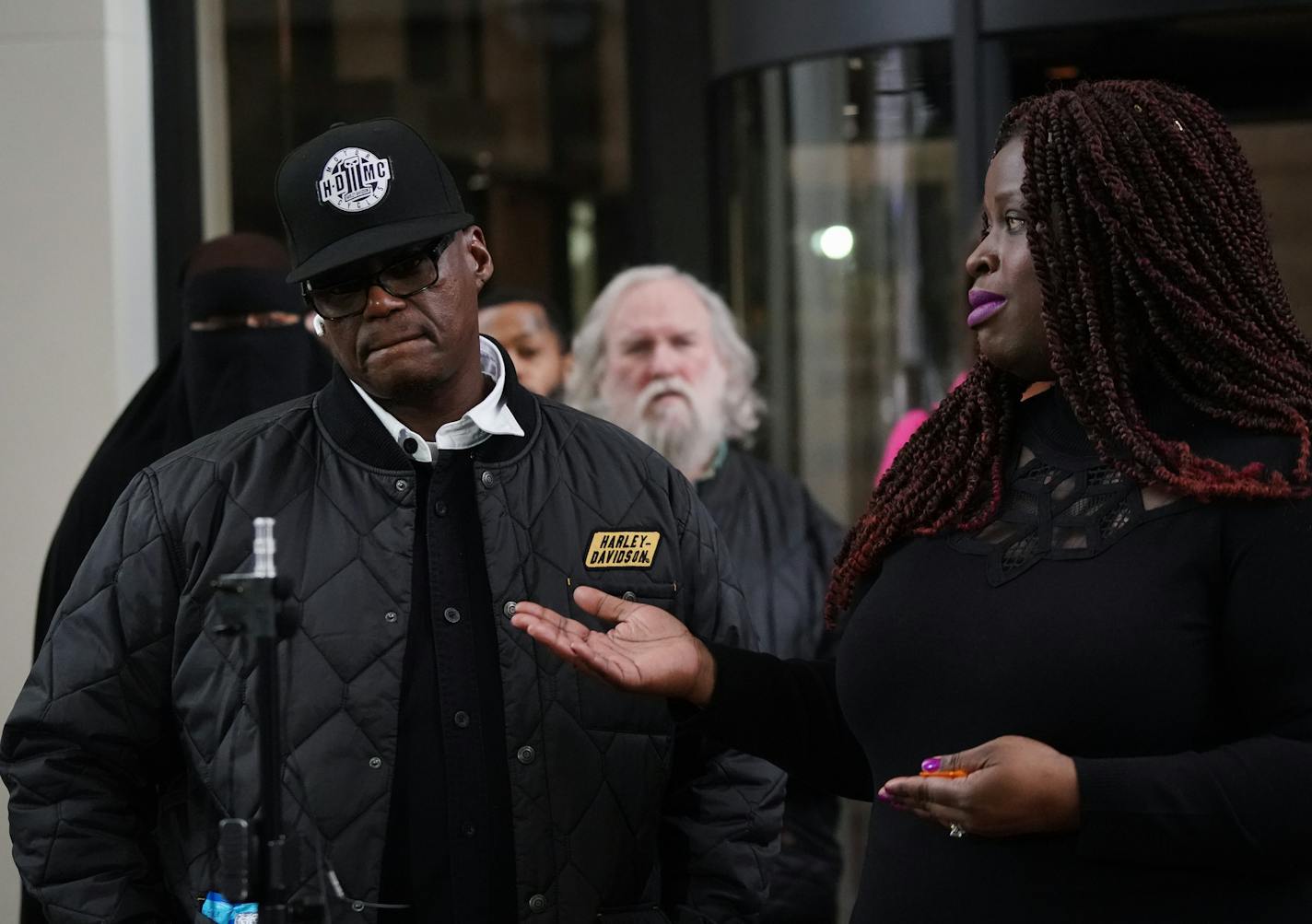 Michael Toussaint, father of Myron Burrell, and co-founder of the Racial Justice Network Nekima Levy Armstrong, called for Minnesota Senator Amy Klobuchar to withdraw her name from the presidential race. ] Shari L. Gross &#x2022; shari.gross@startribune.com Social advocates called for Minnesota Senator Amy Klobuchar to withdraw from presidential race amid allegations she sent an innocent black teen, Myon Burrell, to prison for life.