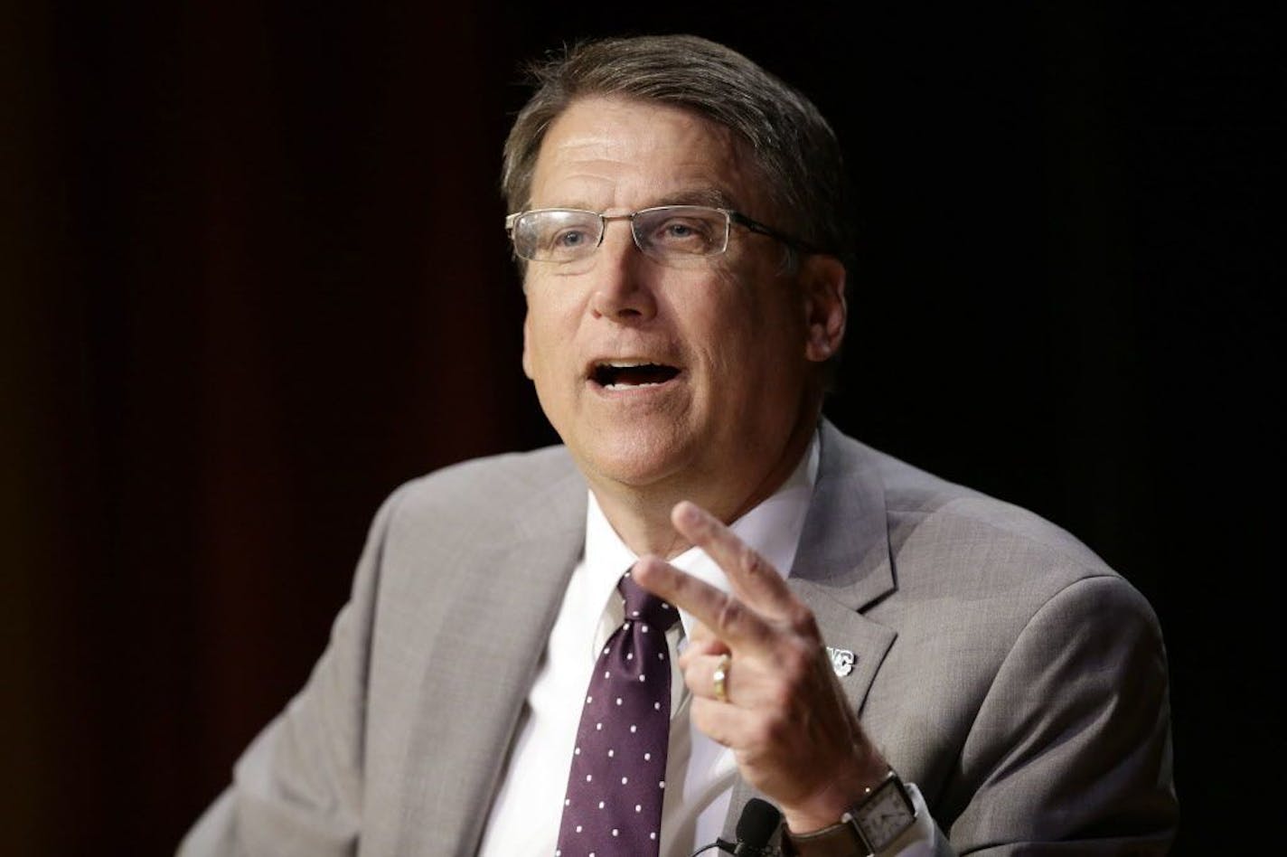 North Carolina Gov. Pat McCrory