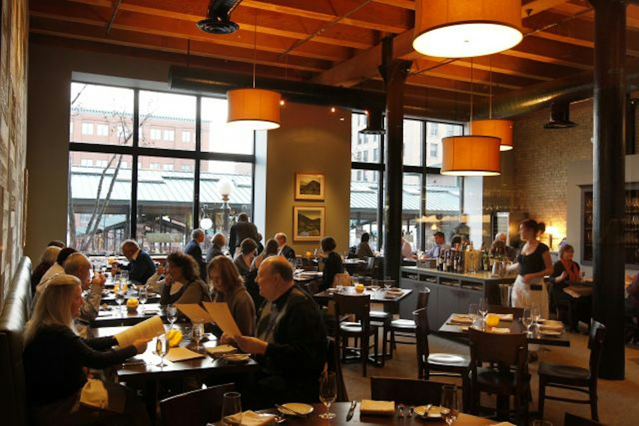 Every day is Celebrate Your Local Farmer Day at Heartland. The restaurant has a fitting new location, across the street from the St. Paul Farmers Market.