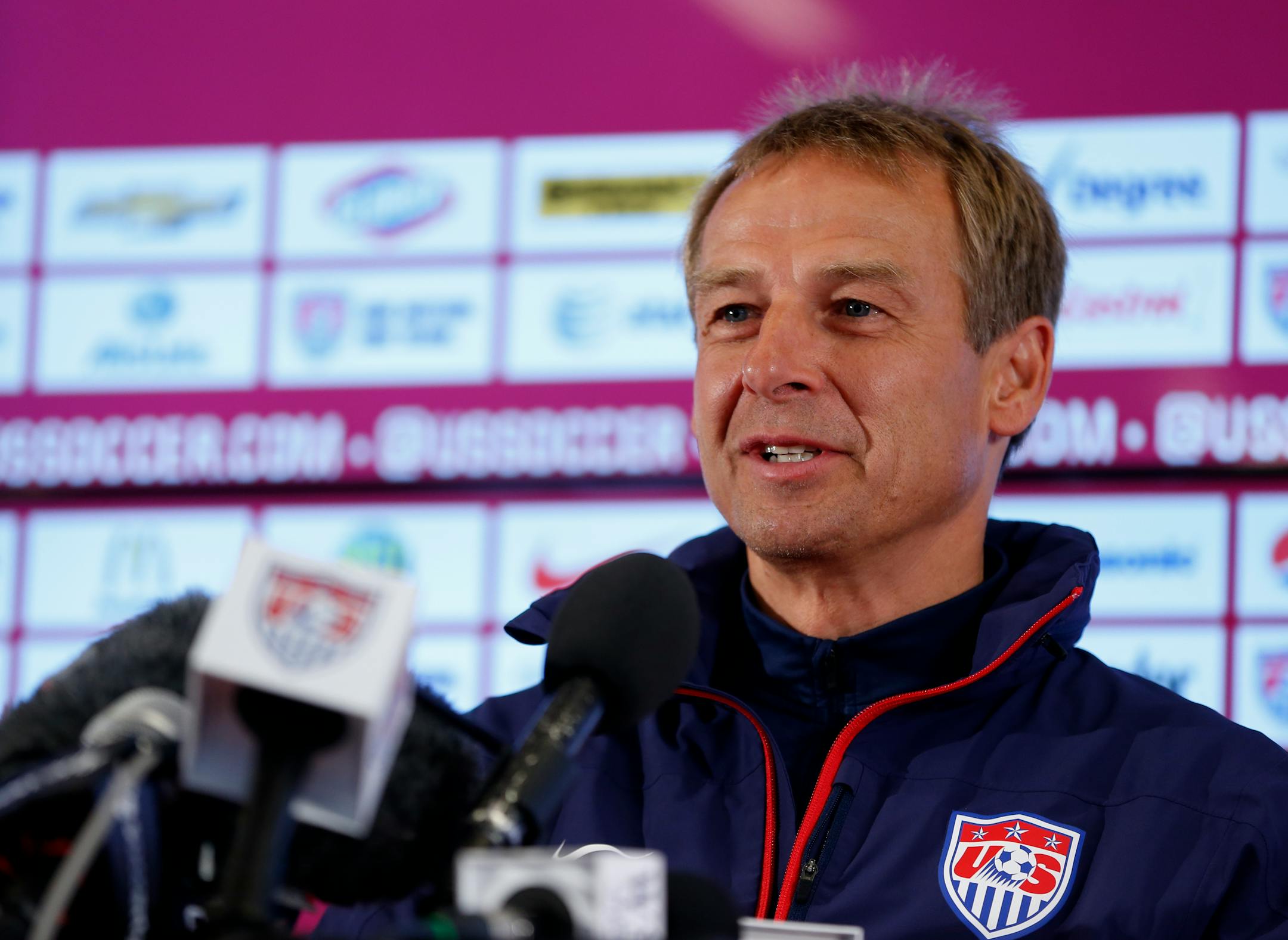 U.S. coach Juergen Klinsmann