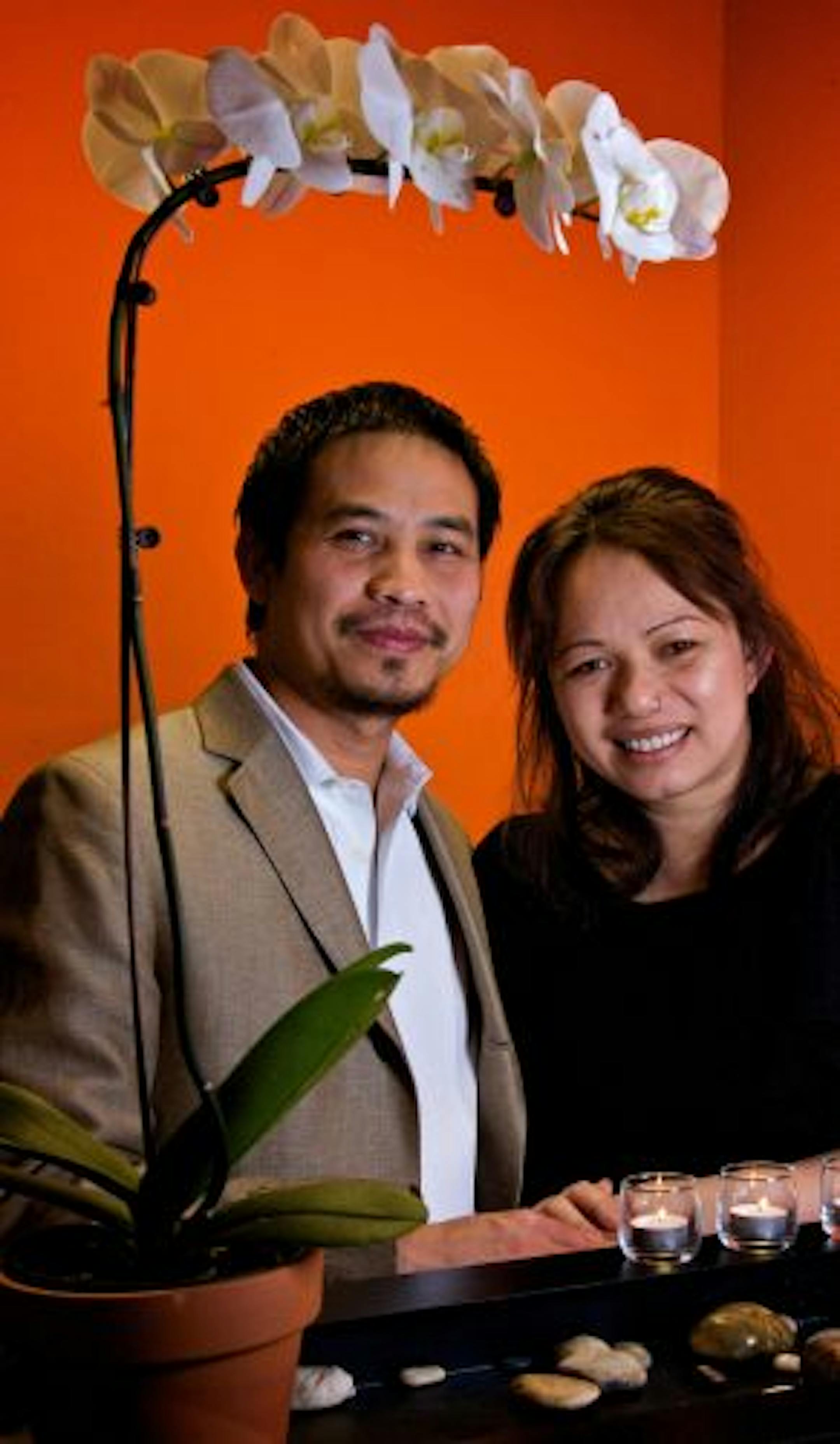 Mango Thai Cuisine co-owners Chai Harris Vang and Marlene Rachwat.