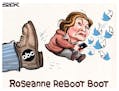 Sack cartoon: Roseanne
