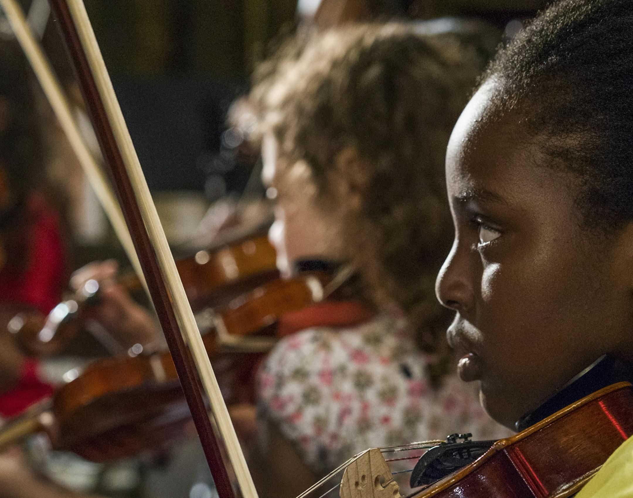 Children rehearse for a concert at the United Palace Theater in New York, June 7, 2014. A new study found that practice is not as important as many people have been saying compared to inborn gifts, but it is absolutely necessary to achieve expertise. (Devin Yalkin/The New York Times) ORG XMIT: XNYT60