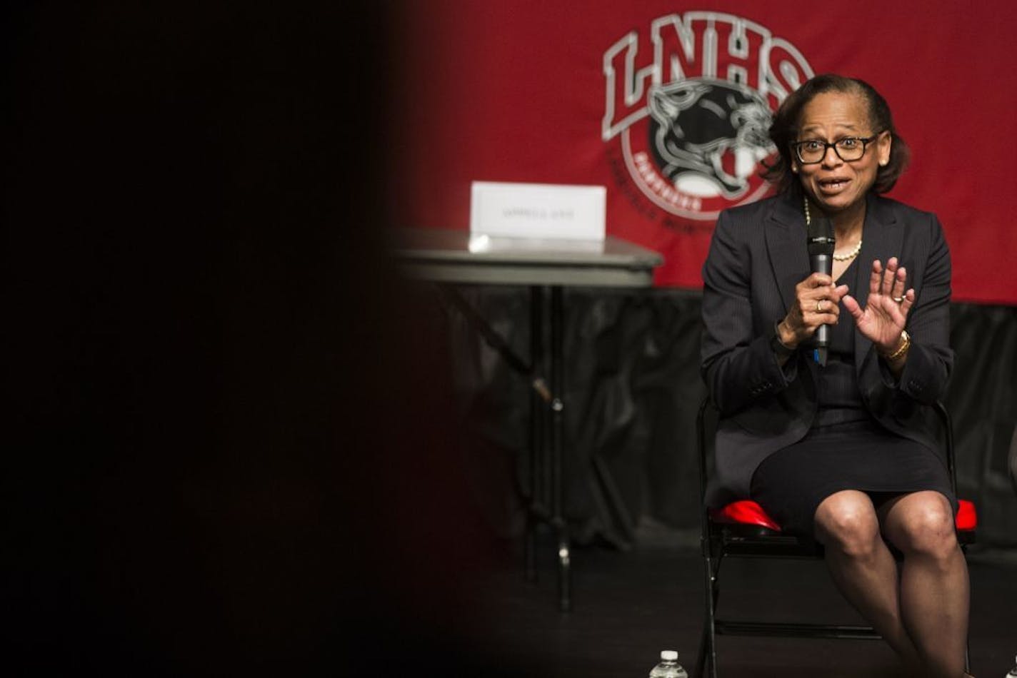 "Simply, basketball is not fundamental to democracy," said the 16-page unanimous decision, written by Justice Natalie Hudson, shown in 2016 at Lakeville North High School.