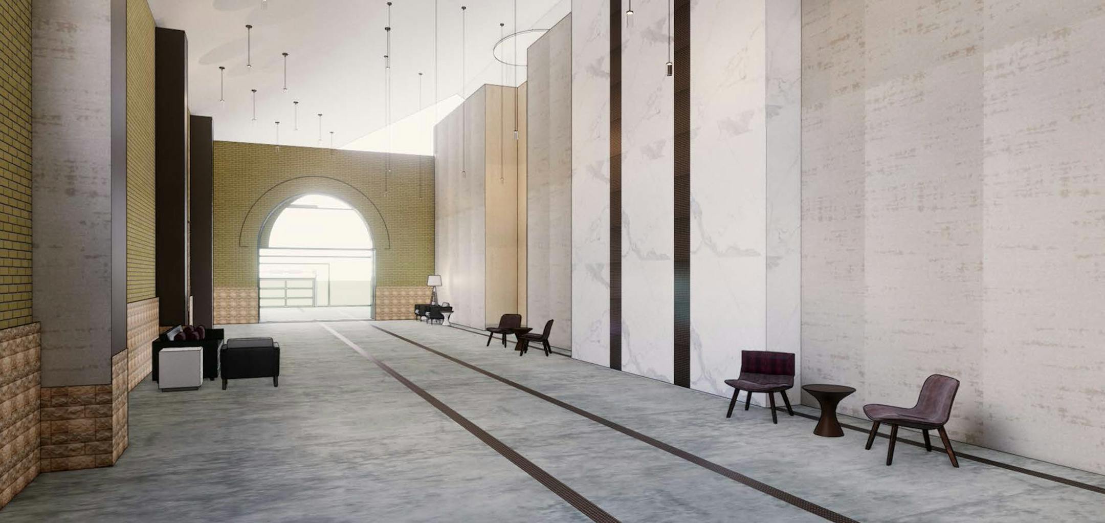 Pre-function space at The Depot. Courtesy Studio 360
