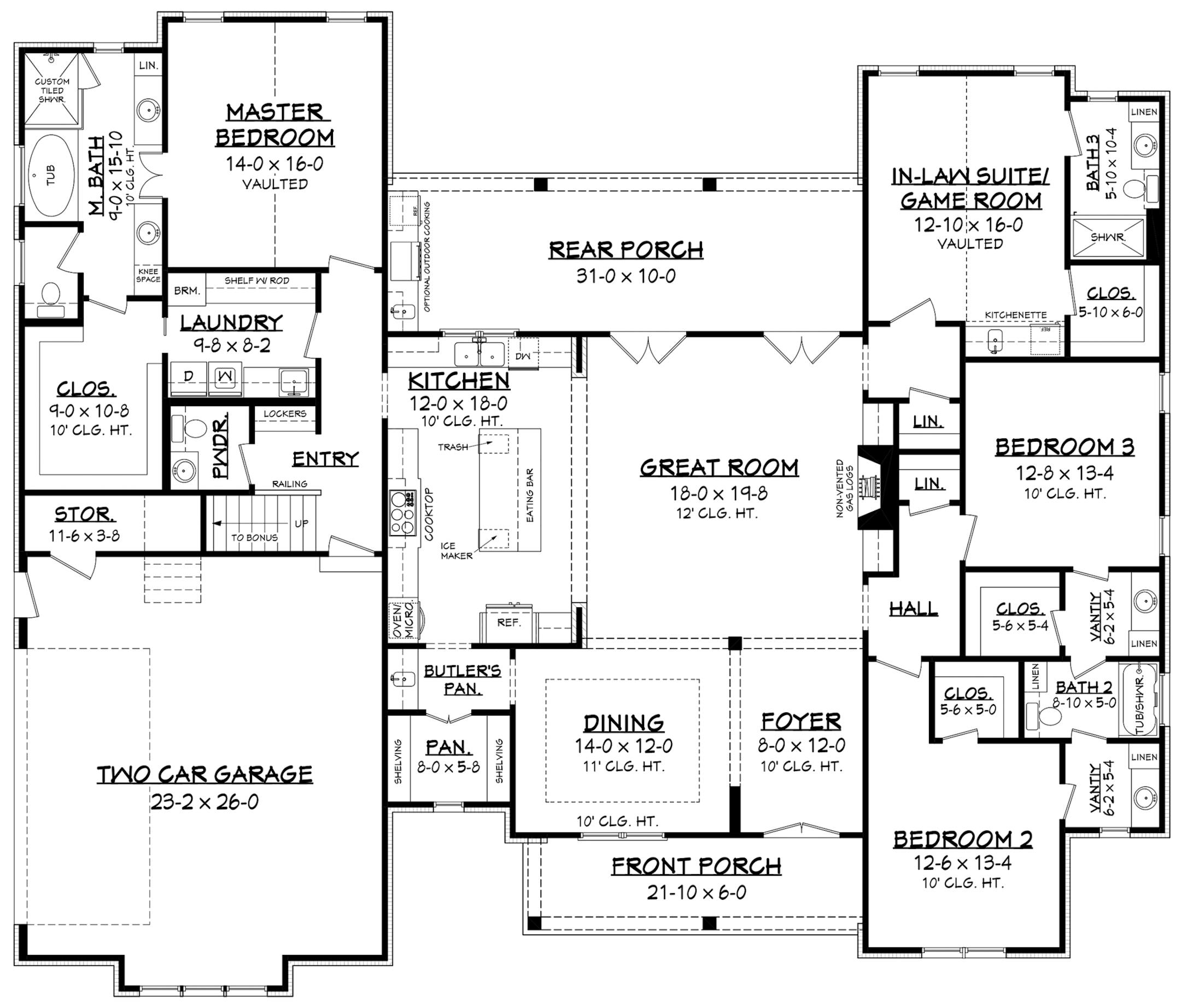 Home plan: Modern farmhouse flavor