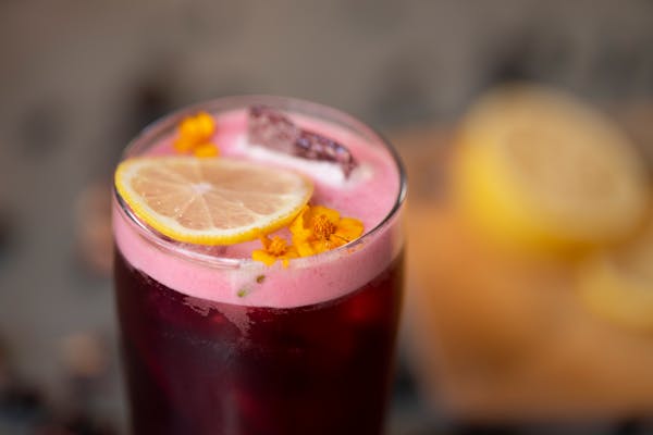 A hibiscus mocktail as made by Spoon and Stable bar manager Jessi Pollak. ] JEFF WHEELER • Jeff.Wheeler@startribune.com
