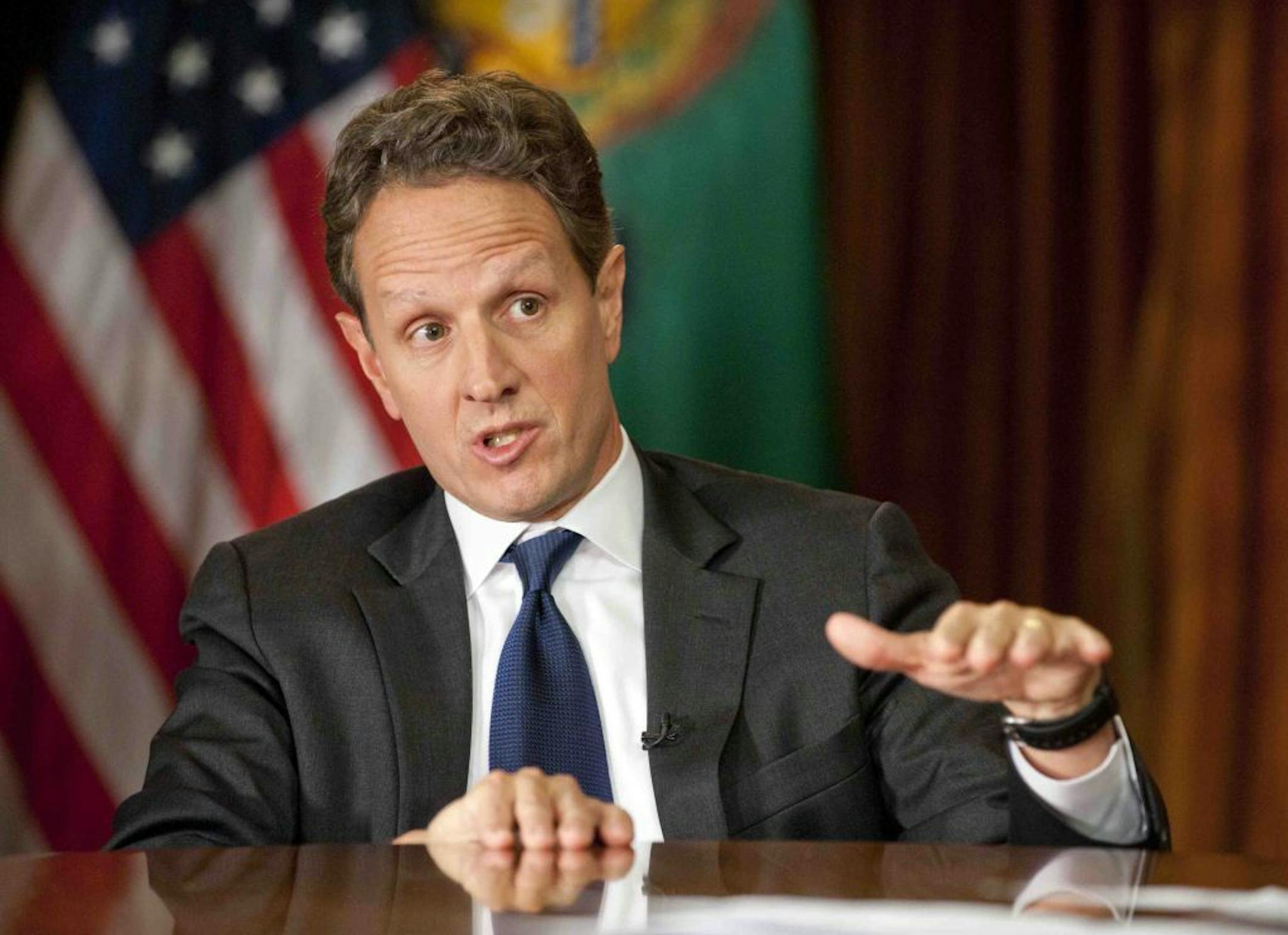 Former Treasury Secretary Timothy Geithner