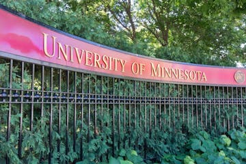 iStockphoto.com Entrance to the campus of the University of Minnesota