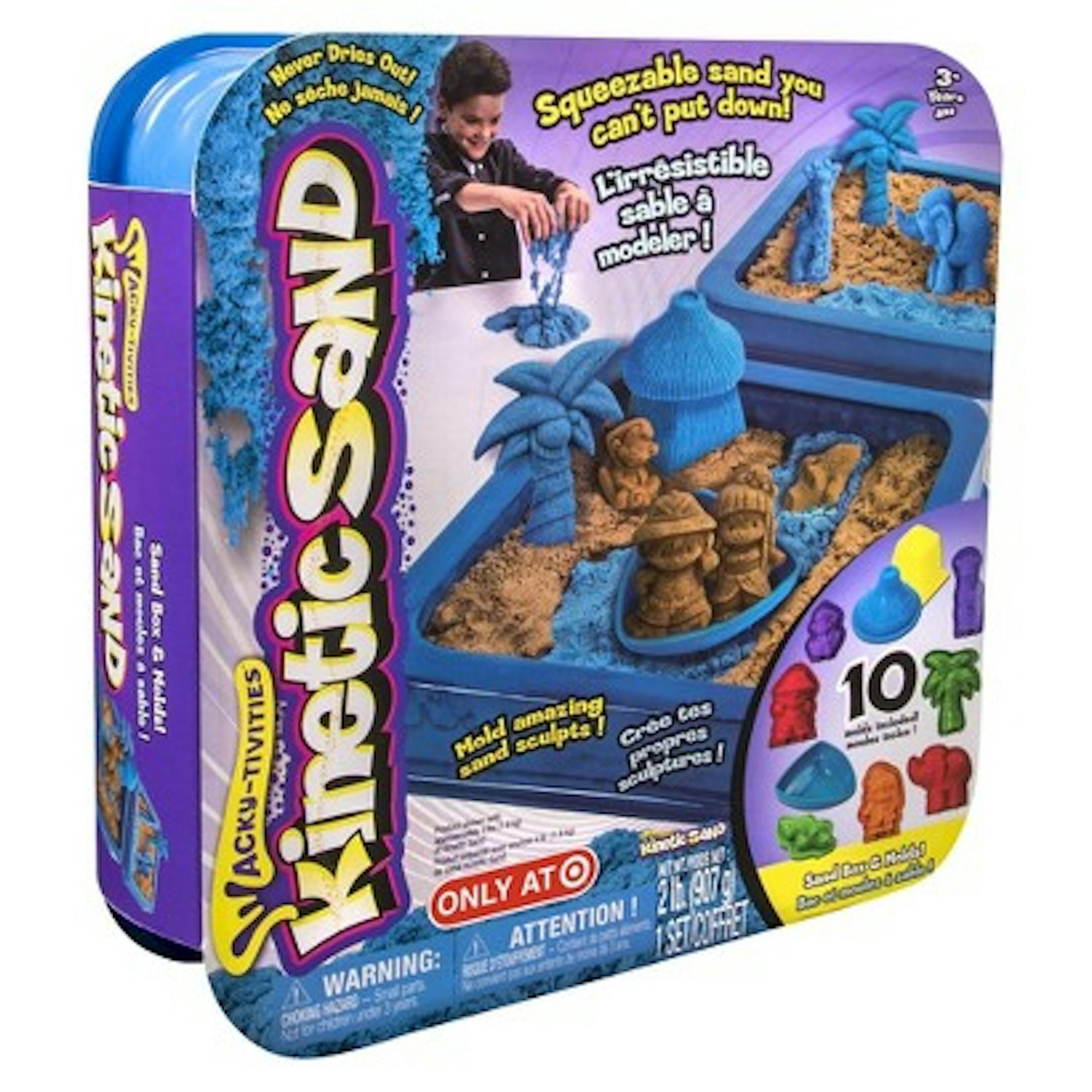 Nothing like a little Kinetic Sand for Christmas. Vaccuum cleaners not included.