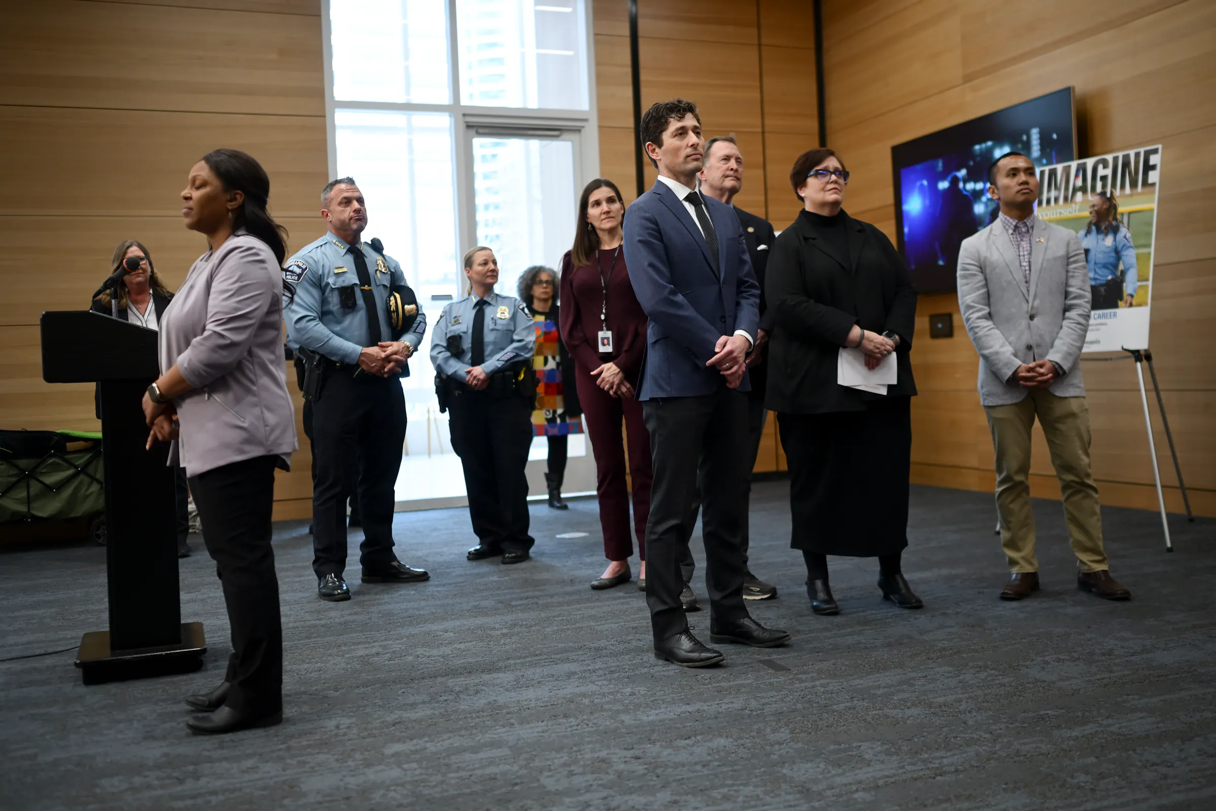 In effort to rebrand policing, Minneapolis unveils ‘Imagine Yourself ...